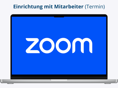 Einrichtung mit Mitarbeiter (Termin)