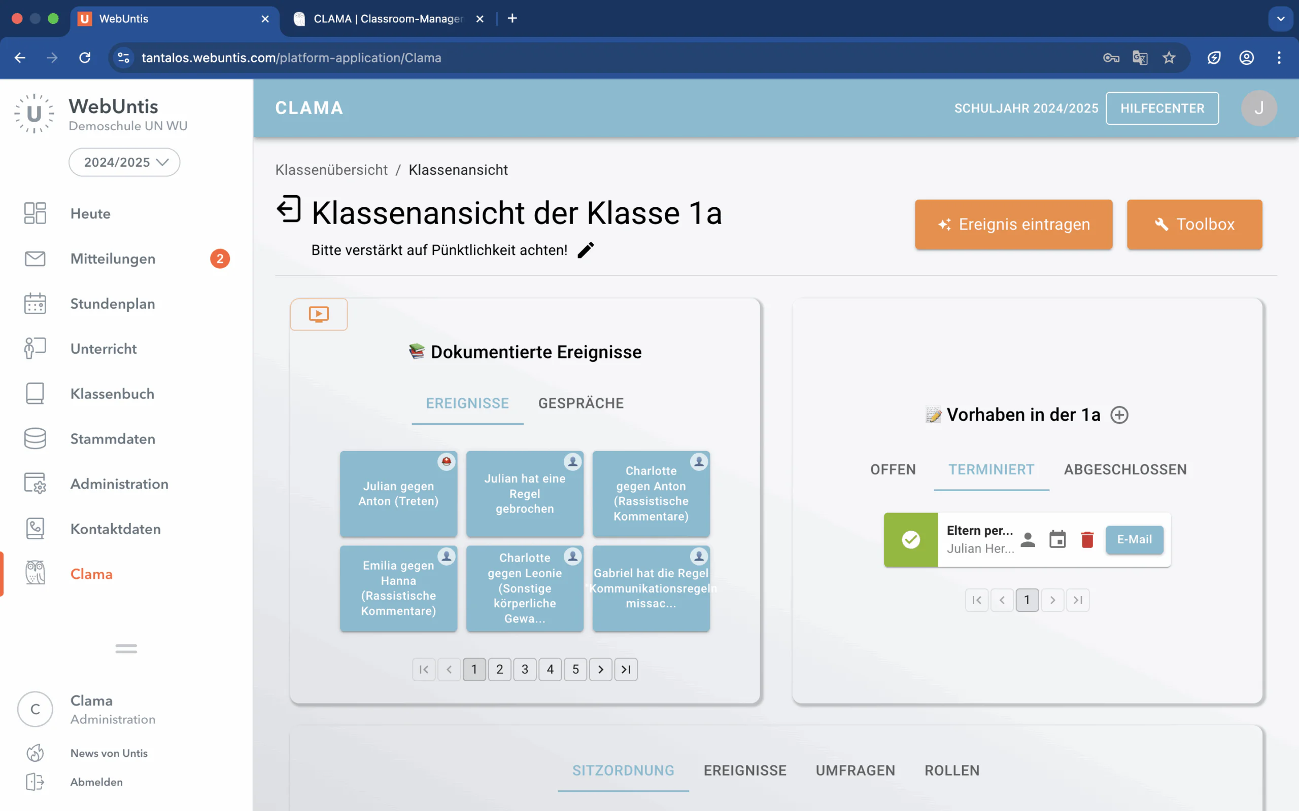 Anbindung_WebUntis_Clama