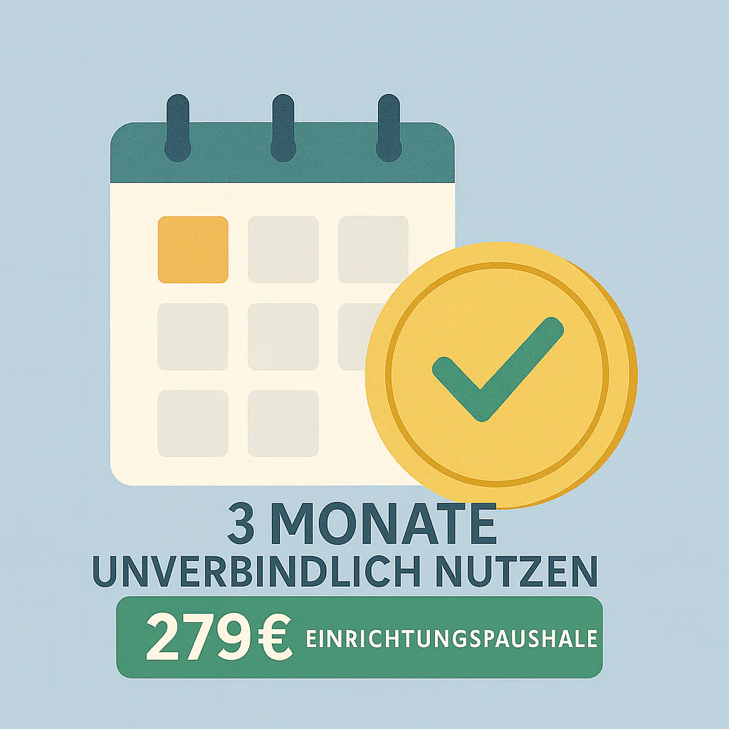 👉 Clama 3 Monate unverbindlich nutzen (Einführungsphase)